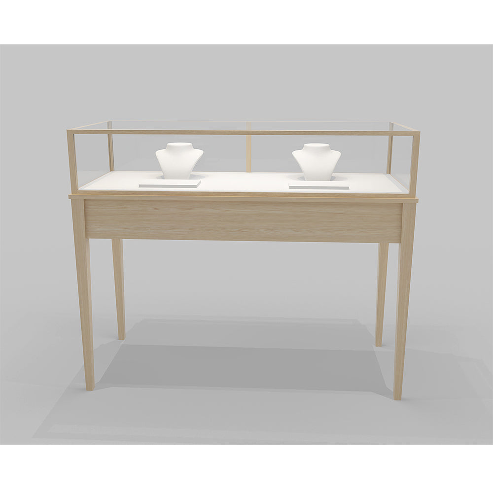 Wooden jewelry showcase jewellery shop counter design images glass jewelry display table