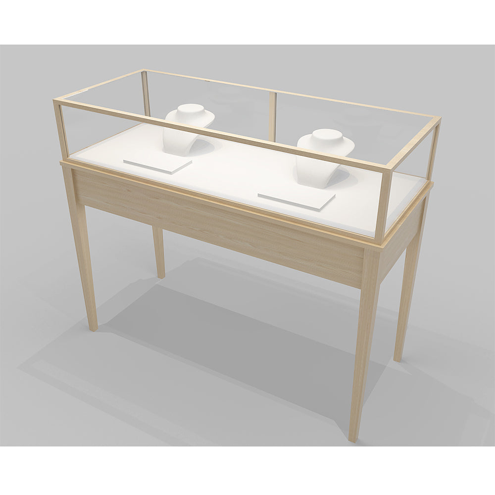 Wooden jewelry showcase jewellery shop counter design images glass jewelry display table