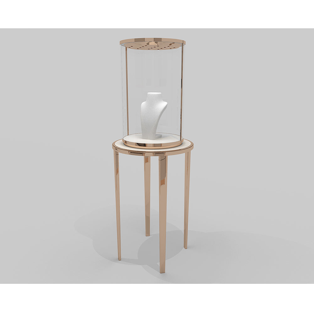 Round jewelry cabinet jewelry shop counter