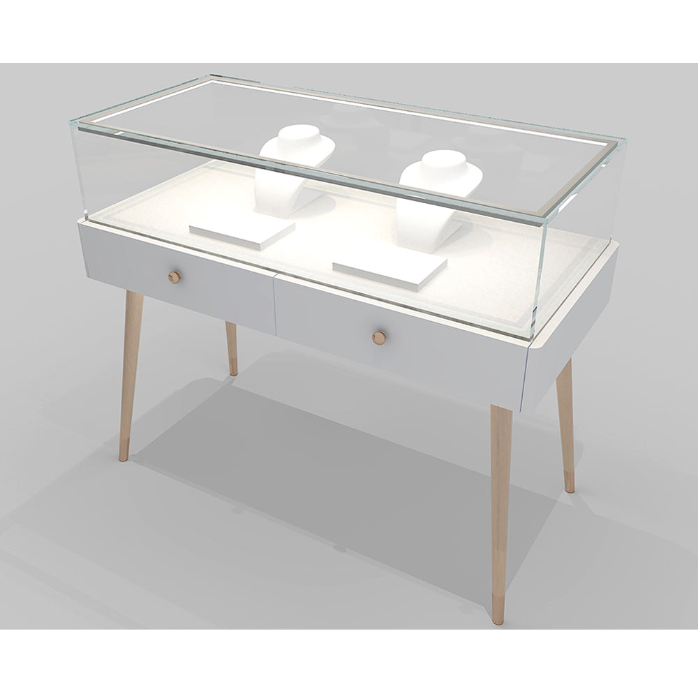 Luxury jewellery shop counter design jewelry shop furniture jewelry display cabinet showcase