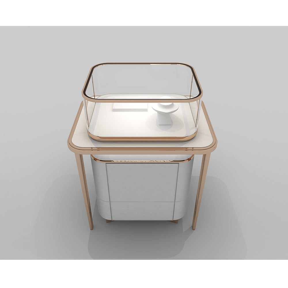 Jewelry short flat cabinet necklace ring diamond display cabinet