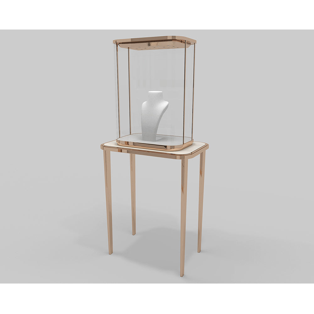 Fashion jewelry display stands jewelry high counter display cabinet