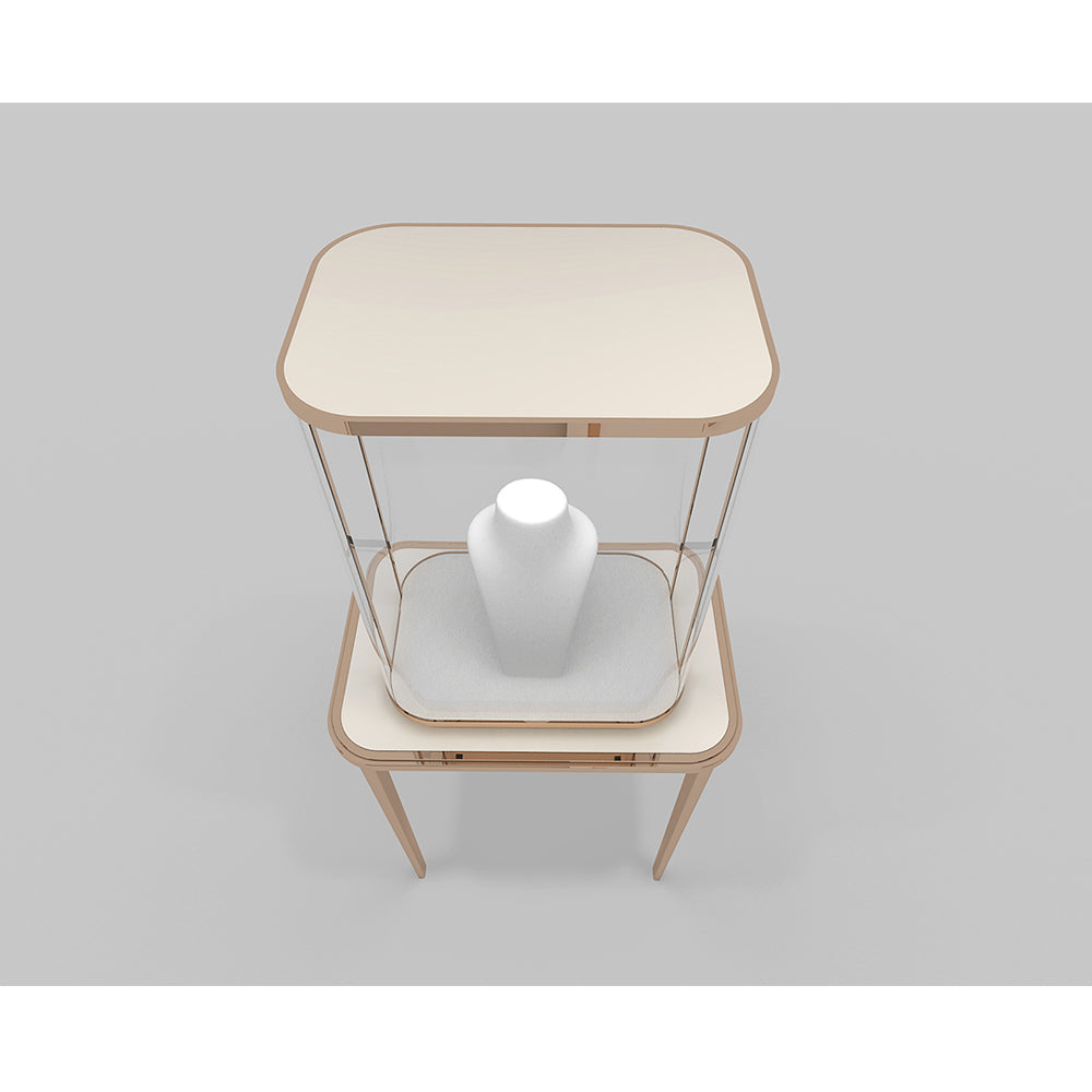 Fashion jewelry display stands jewelry high counter display cabinet
