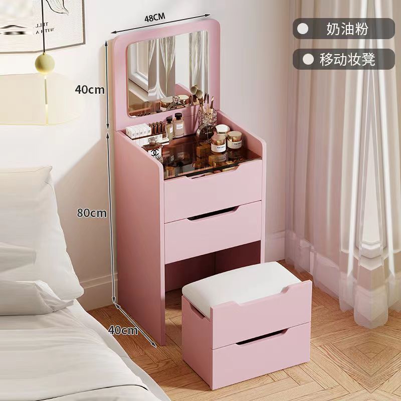 High-end Wooden Home Cosmetic table storage cabinet