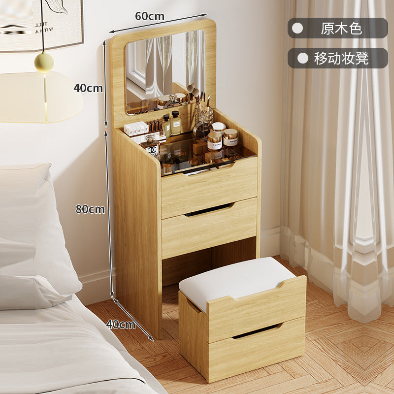 High-end Wooden Home Cosmetic table storage cabinet