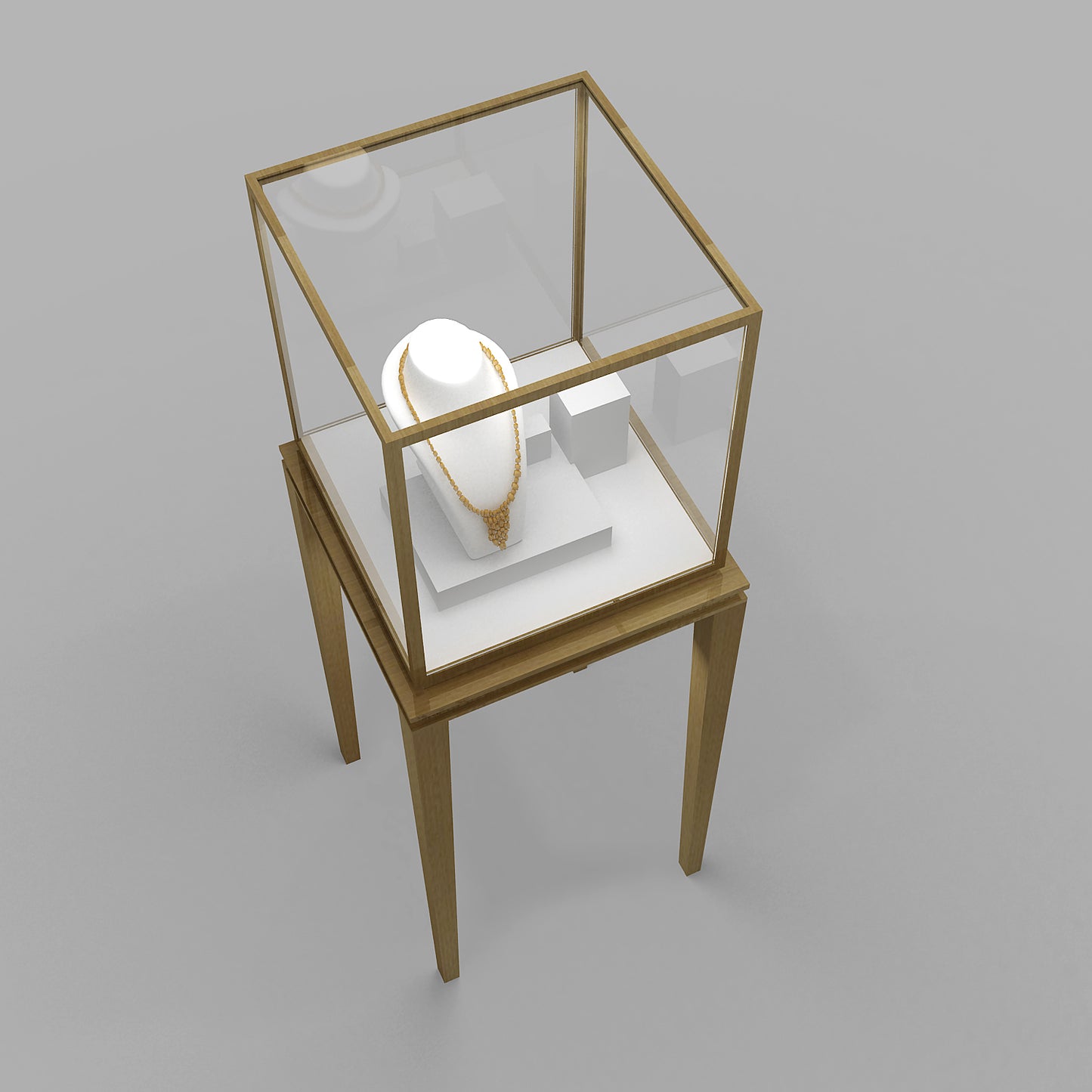 Custom jewellery furniture jewelry display cabinet for jewelry shop