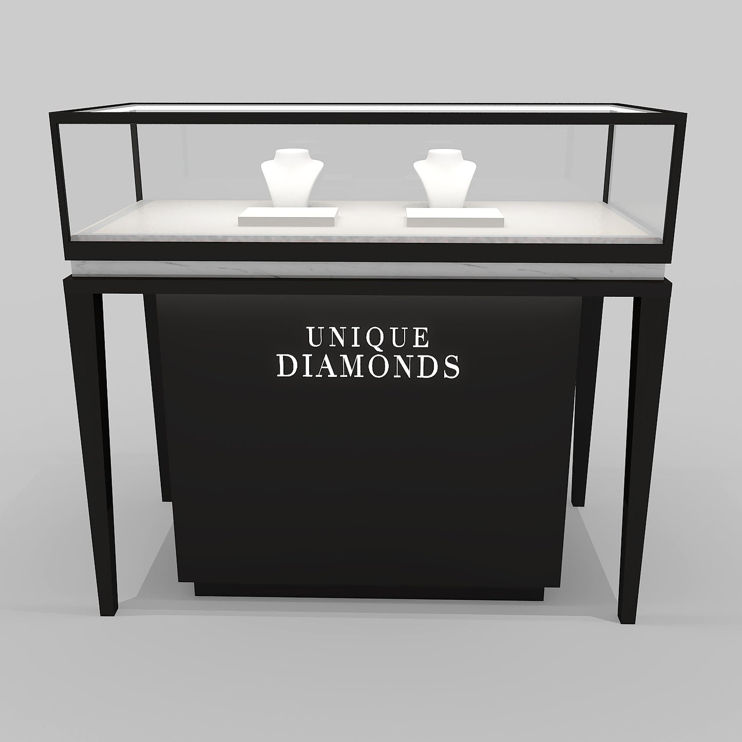 Customized Watches And Jewelry Cases Display Counter Furniture for Jewelry Shop